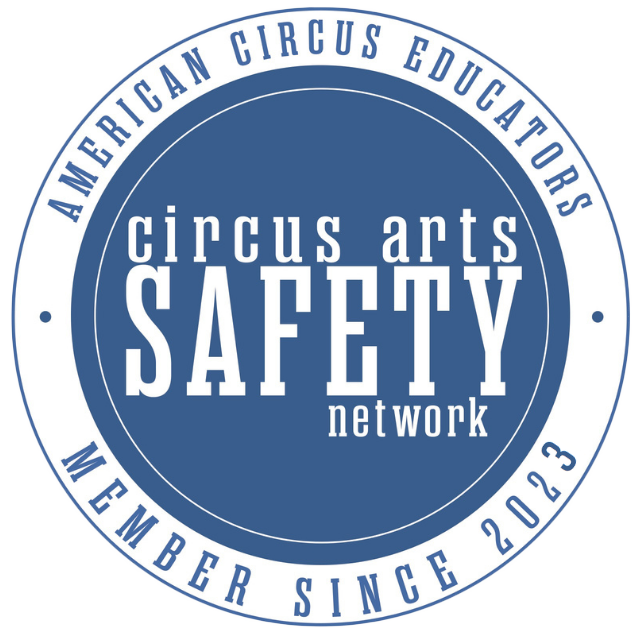 American circus educators circus arts safety network membership insigna