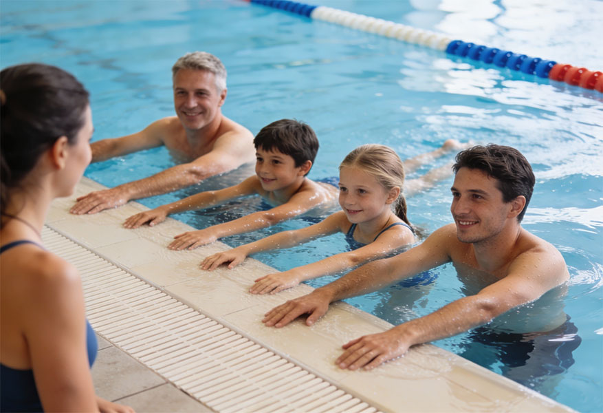 ACOD_family-in-the-pool-taking-a-swim-class-together--AerialCirqueOverDenver