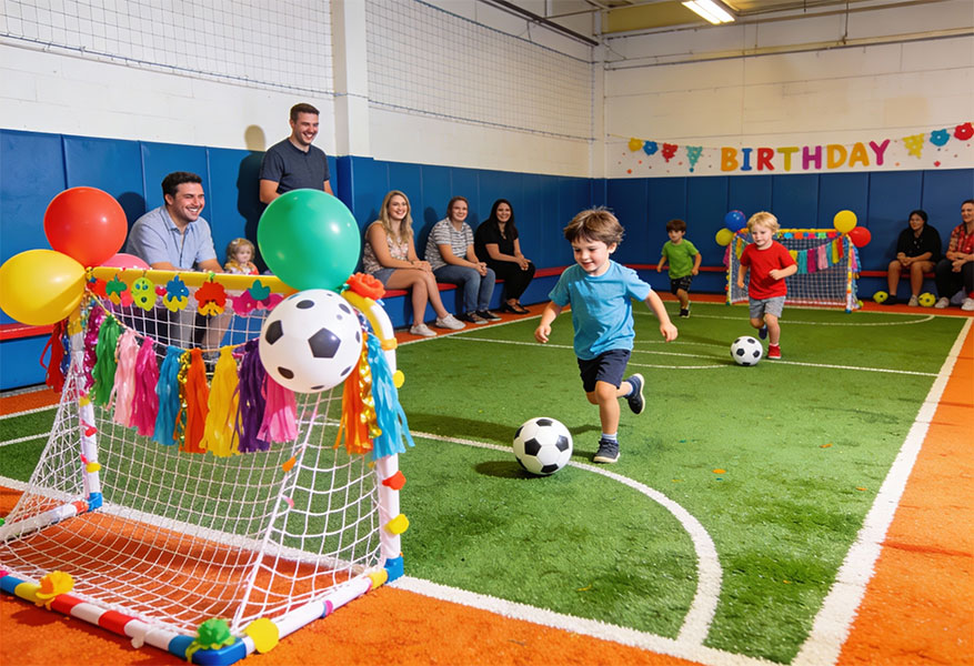 ACOD_kids-birthday-party-in-an-indoor-soccer-arena--AerialCirqueOverDenver