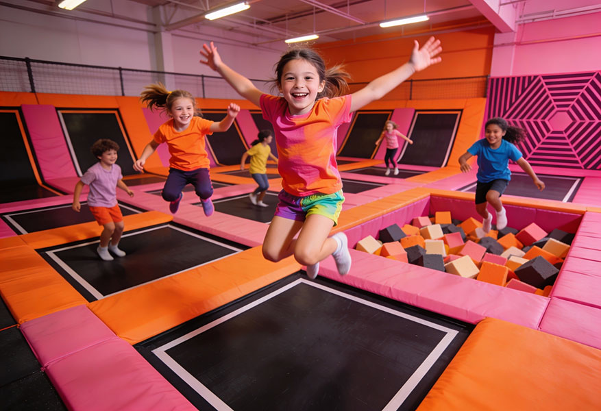 ACOD_kids-playing-with-in-an-indoor-trampoline-park--AerialCirqueOverDenver