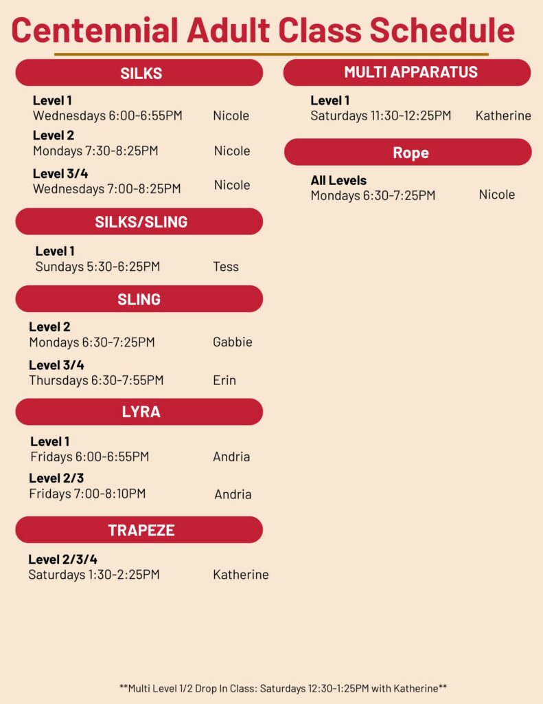 centennial schedule pic